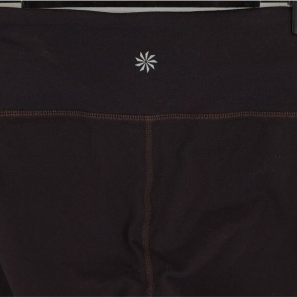Athleta Elation Women's Extra Small Purple Mid Rise Capri Activewear Leggings - Picture 4 of 9